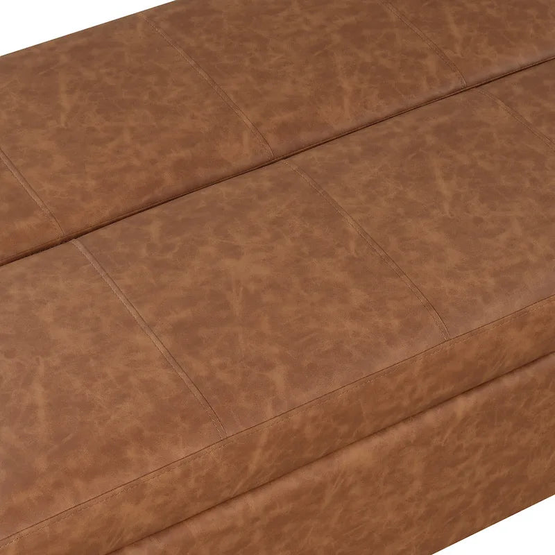 Twin Size Folding Ottoman Sleeper Bed with Mattress