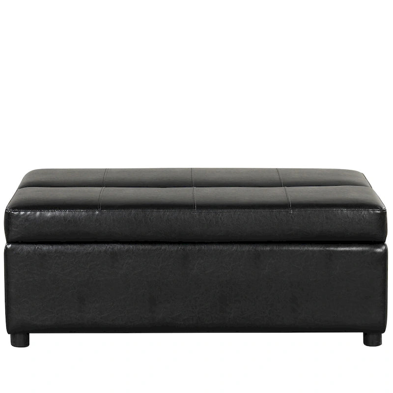 Twin Size Folding Ottoman Sleeper Bed with Mattress