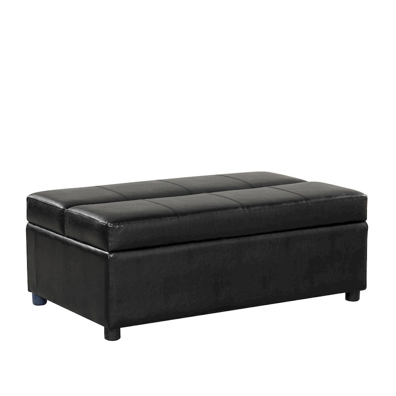 Twin Size Folding Ottoman Sleeper Bed with Mattress
