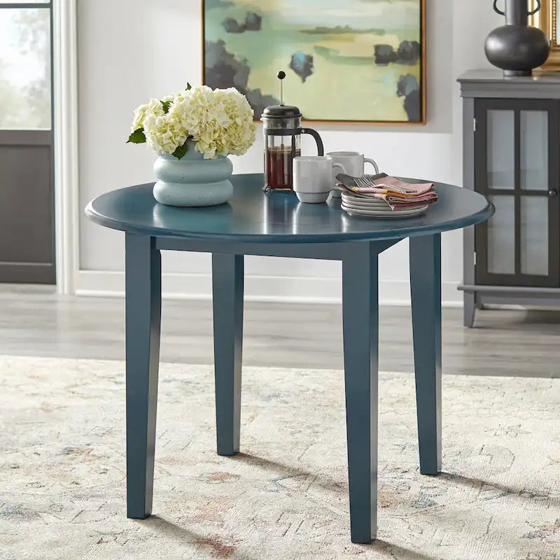 Solid Wood Drop Leaf Dining Table
