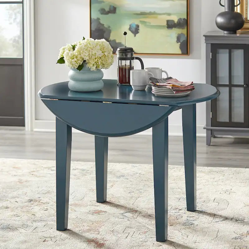 Solid Wood Drop Leaf Dining Table