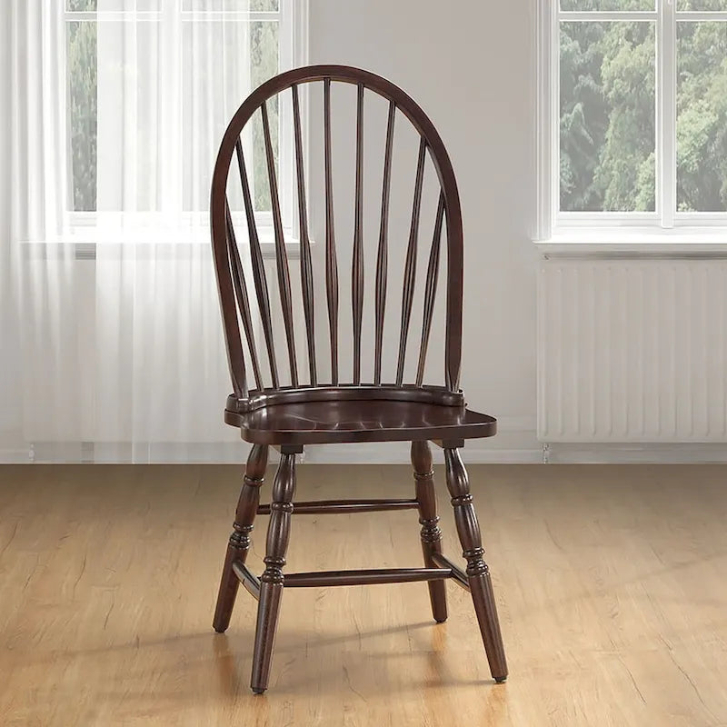 Traditional Rubberwood Dining Chair