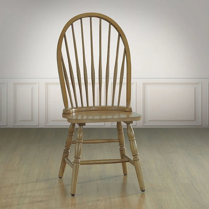 Traditional Rubberwood Dining Chair