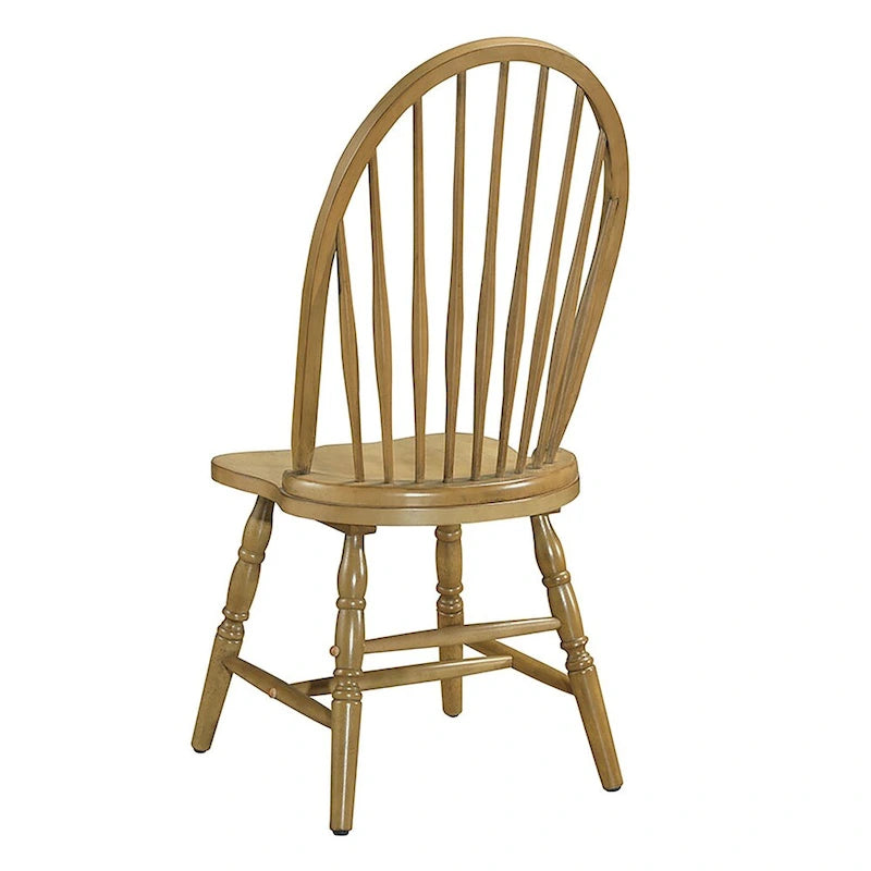 Traditional Rubberwood Dining Chair