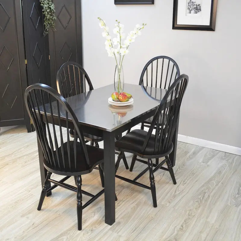 Traditional Rubberwood Dining Chair