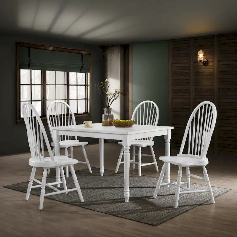Traditional Rubberwood Dining Chair