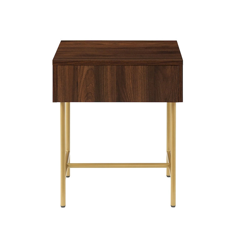 Minimal Fluted-Door Side Table
