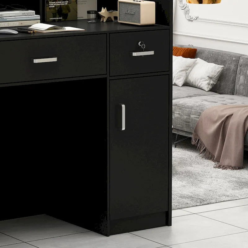 47.2 Reception Desk Counter Lockable Storage Reception Table Working