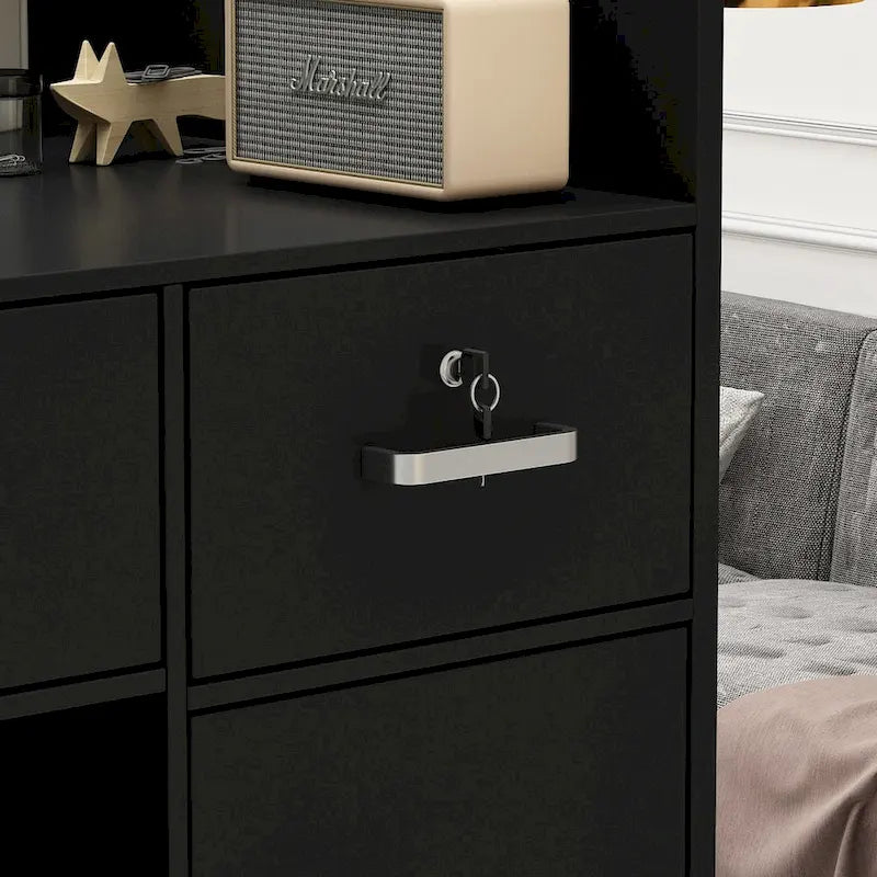 47.2 Reception Desk Counter Lockable Storage Reception Table Working