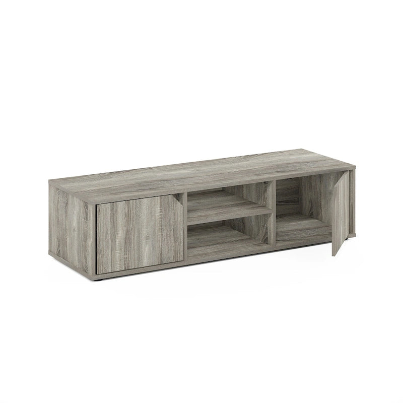 Classic TV Stand with Electric Fireplace for TVs up to 55 Inch