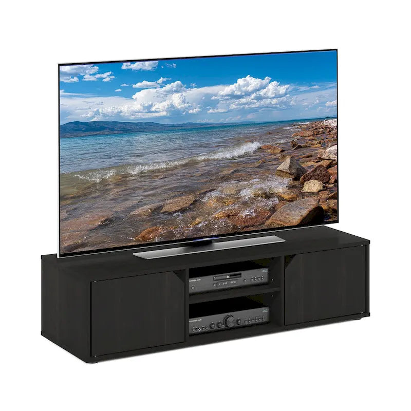 Classic TV Stand with Electric Fireplace for TVs up to 55 Inch