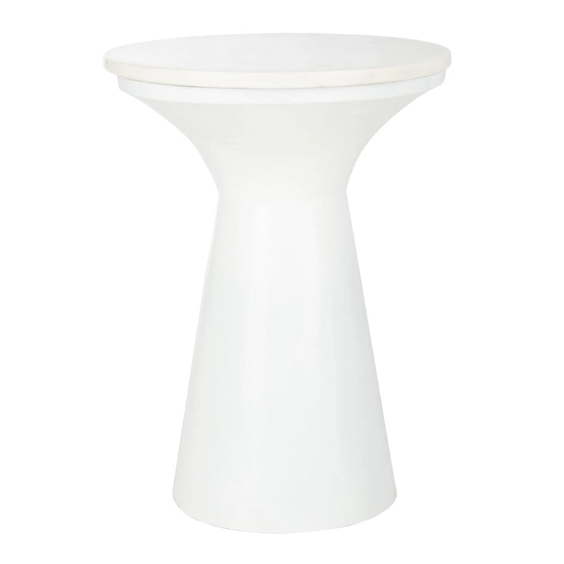 SAFAVIEH Nevada Pedestal End Table - 16 x 16 x 22 - 16Wx16Dx22H
