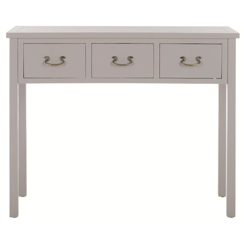 Console Patinée Grise - 39.4x14.2x31.7
