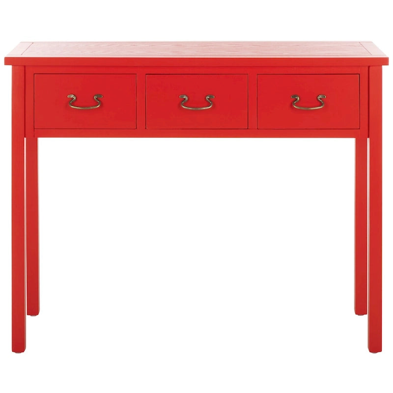 Console Patinée Grise - 39.4x14.2x31.7