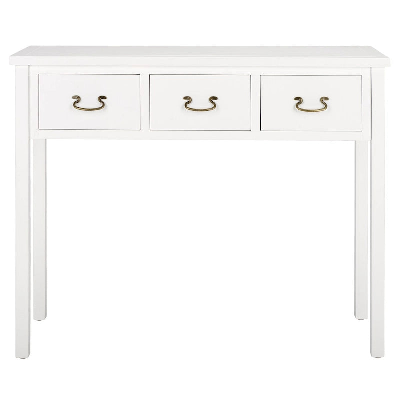 Console Patinée Grise - 39.4x14.2x31.7