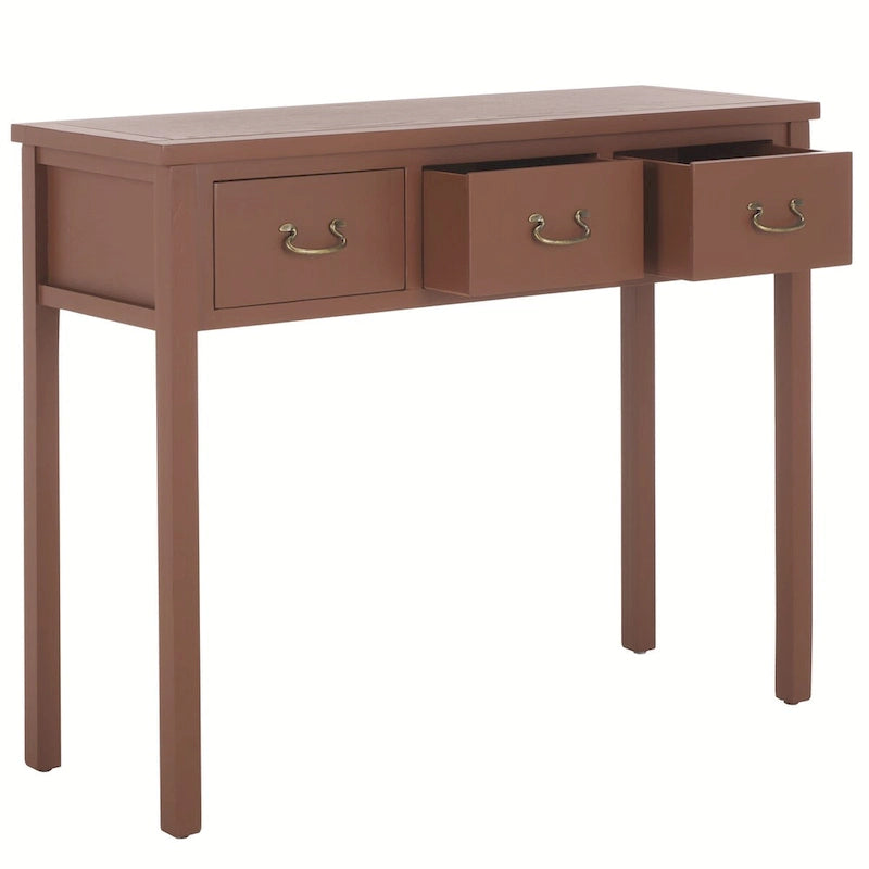 Antiqued Grey Console Table - 39.4x14.2x31.7