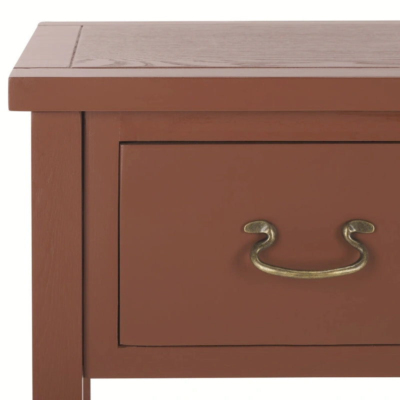 Antiqued Grey Console Table - 39.4x14.2x31.7