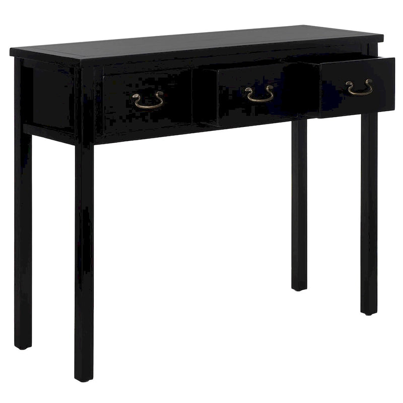Antiqued Grey Console Table - 39.4x14.2x31.7