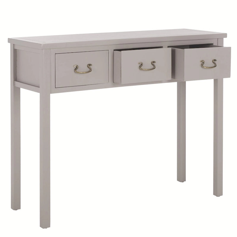 Antiqued Grey Console Table - 39.4x14.2x31.7