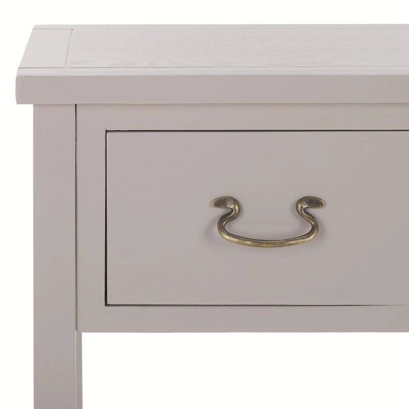 Antiqued Grey Console Table - 39.4x14.2x31.7