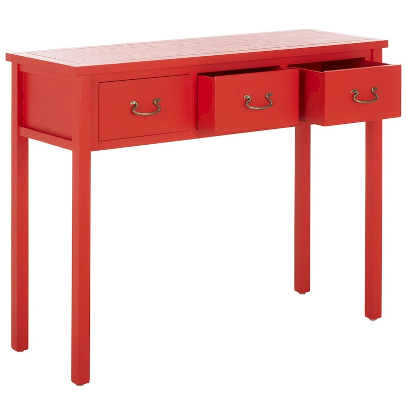 Antiqued Grey Console Table - 39.4x14.2x31.7