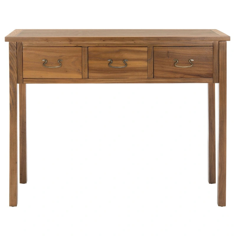 Antiqued Grey Console Table - 39.4x14.2x31.7