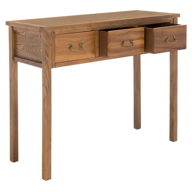 Antiqued Grey Console Table - 39.4x14.2x31.7