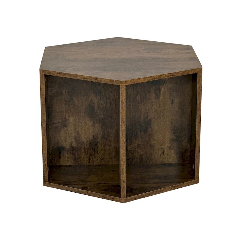 Hexagonal MDF Coffee Table / Side Table / Nightstand