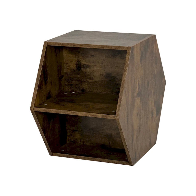 Hexagonal MDF Coffee Table / Side Table / Nightstand