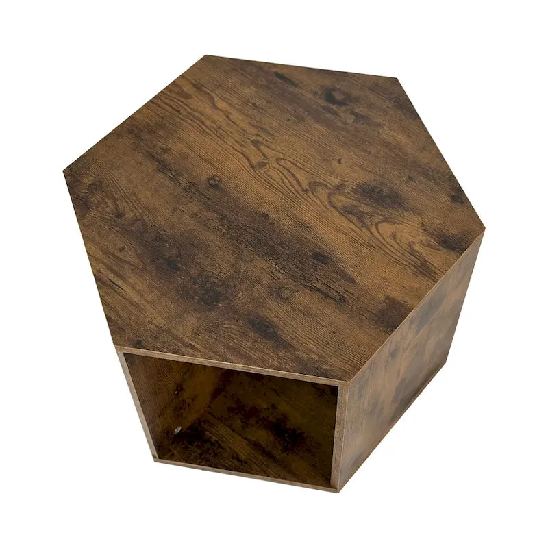 Hexagonal MDF Coffee Table / Side Table / Nightstand