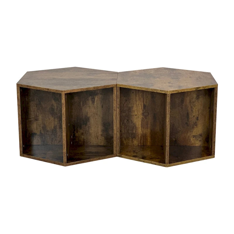 Hexagonal MDF Coffee Table / Side Table / Nightstand