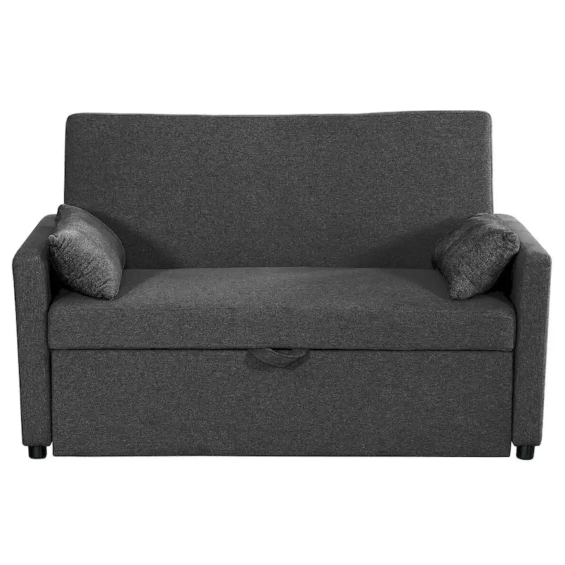 58-inch Convertible Pull Out Sleeper Sofa Bed