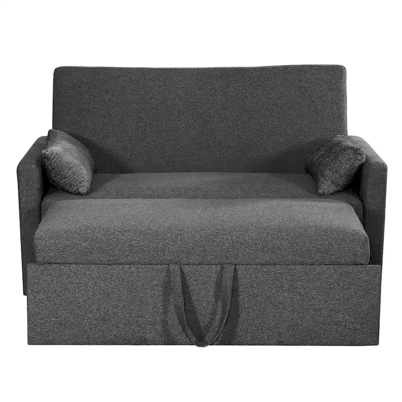 58-inch Convertible Pull Out Sleeper Sofa Bed