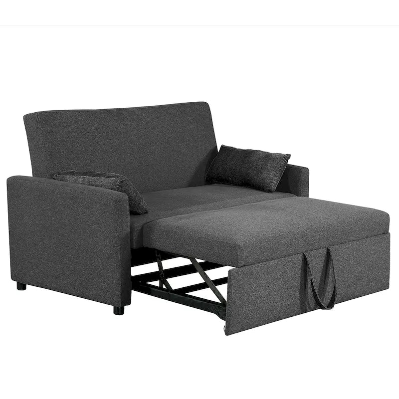 58-inch Convertible Pull Out Sleeper Sofa Bed